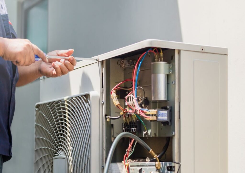 Repairing an ac unit